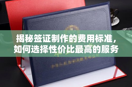屏边揭秘签证制作的费用标准，如何选择性价比最高的服务？